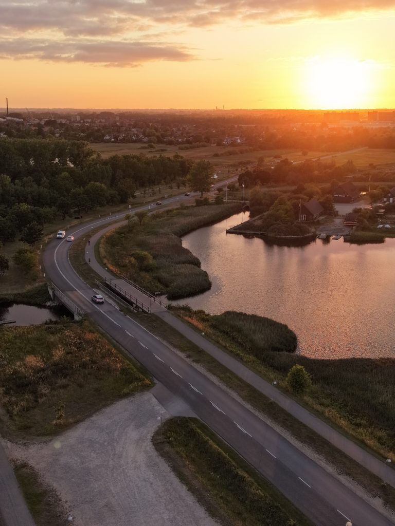 Drohnenflug Tangloppen