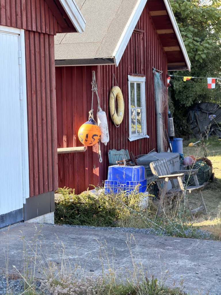 Spaziergang auf Hälsö
